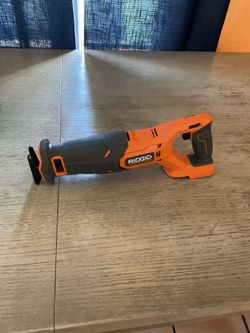 RIDGID 18 volt Sawzall tool only