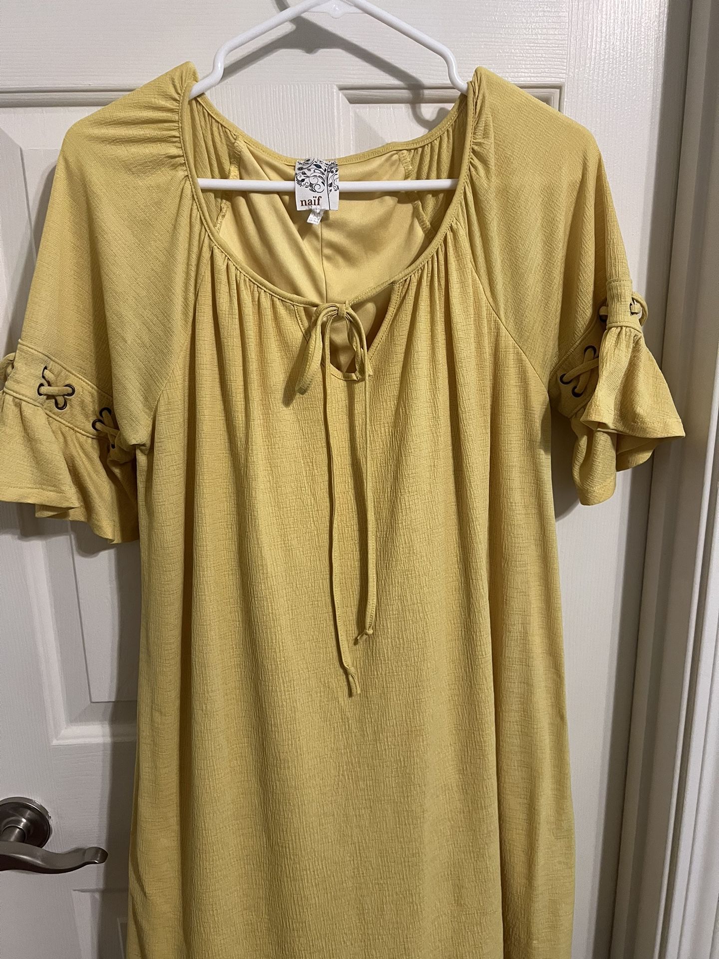 Women’s Yellow Dress