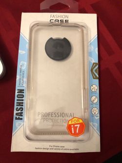 NEW Case for iPhone 7 clear with diamonds