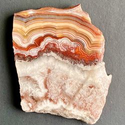 Mexican Crazy Lace Agate from Mexico High Quality Piece Cab Stone Slab Slice 