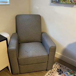 Small Grey Recliner