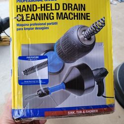 Brass Craft  5/16x 25ft Electric Spinner Cleaning Machine For Sink , Tub , And Shower  Use. Used Once.  Basically New.  Casi Nueva. 