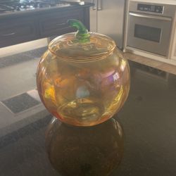Princess House Glass Pumpkin