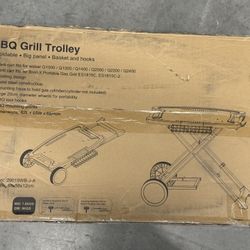 BBQ Grill trolley Foldable Big Panel Brand New 
