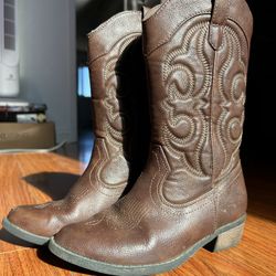 Girls Size 1 Cowboy Boots