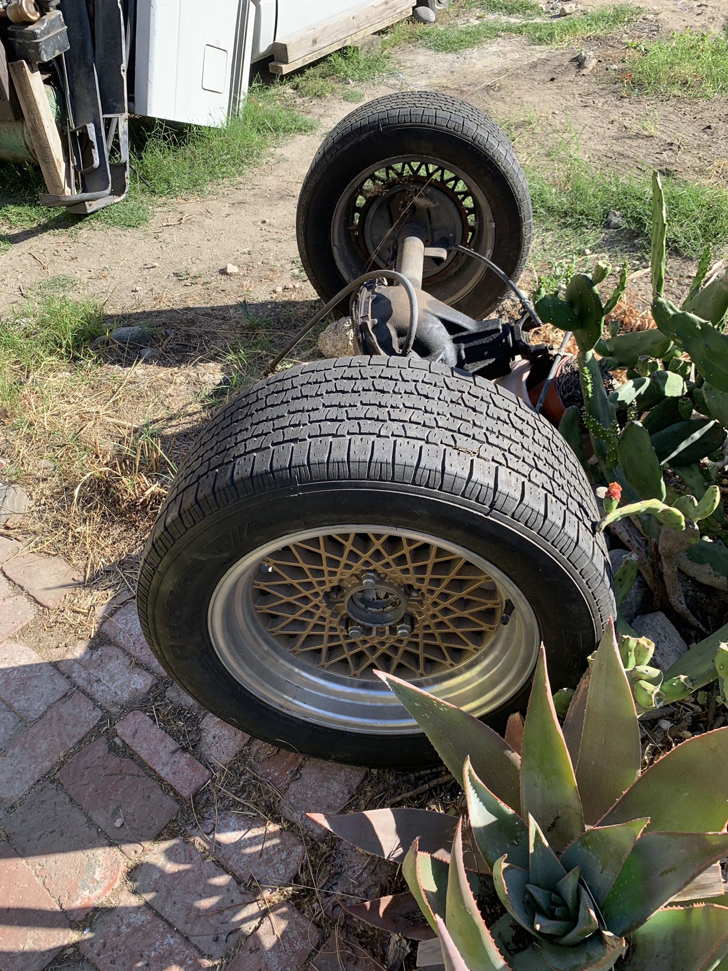 Chevy S10 tires & rear axel