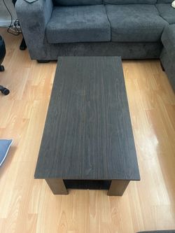 Table for sale includes storage!