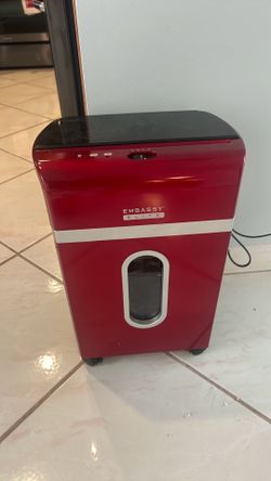 Embassy Elite Shredder red works great
