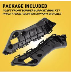 2X Front Driver & Passenger Side Bumper Fender Bracket For 2013-2018 Toyota RAV4