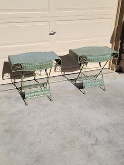 Vintage Tables Metal Table