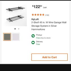 Shelves, Heavy Duty Metal 