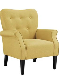 Modern Armchair, Mid Century Accent Sofa Chair,