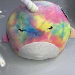 Squishmallow 14" Navina the Unicorn Narwhal