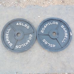 Olympic Weights 2x45lbs