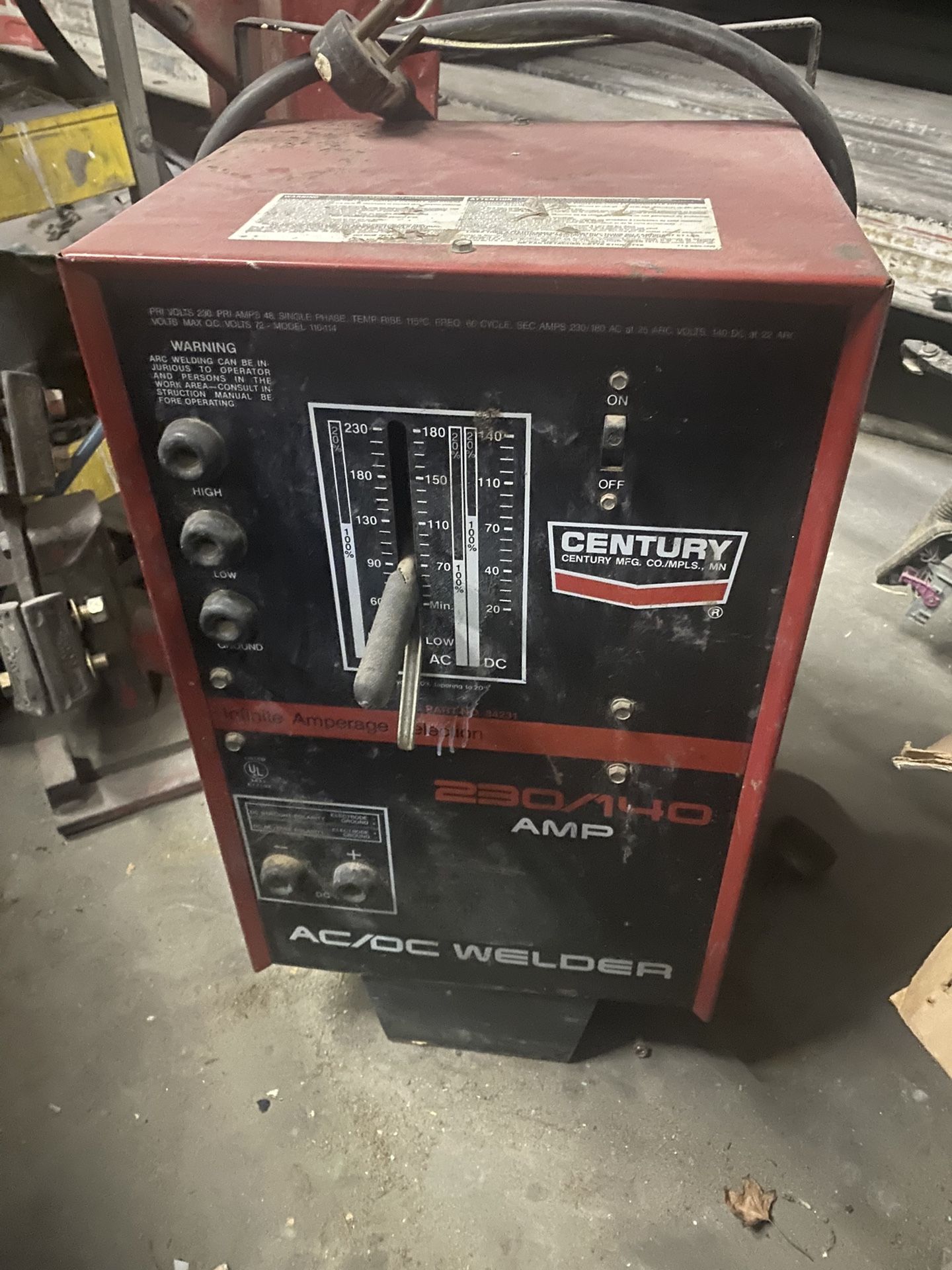 Century Arc Welder