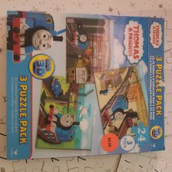Thomas and Friends super 3D 3 puzzles pack