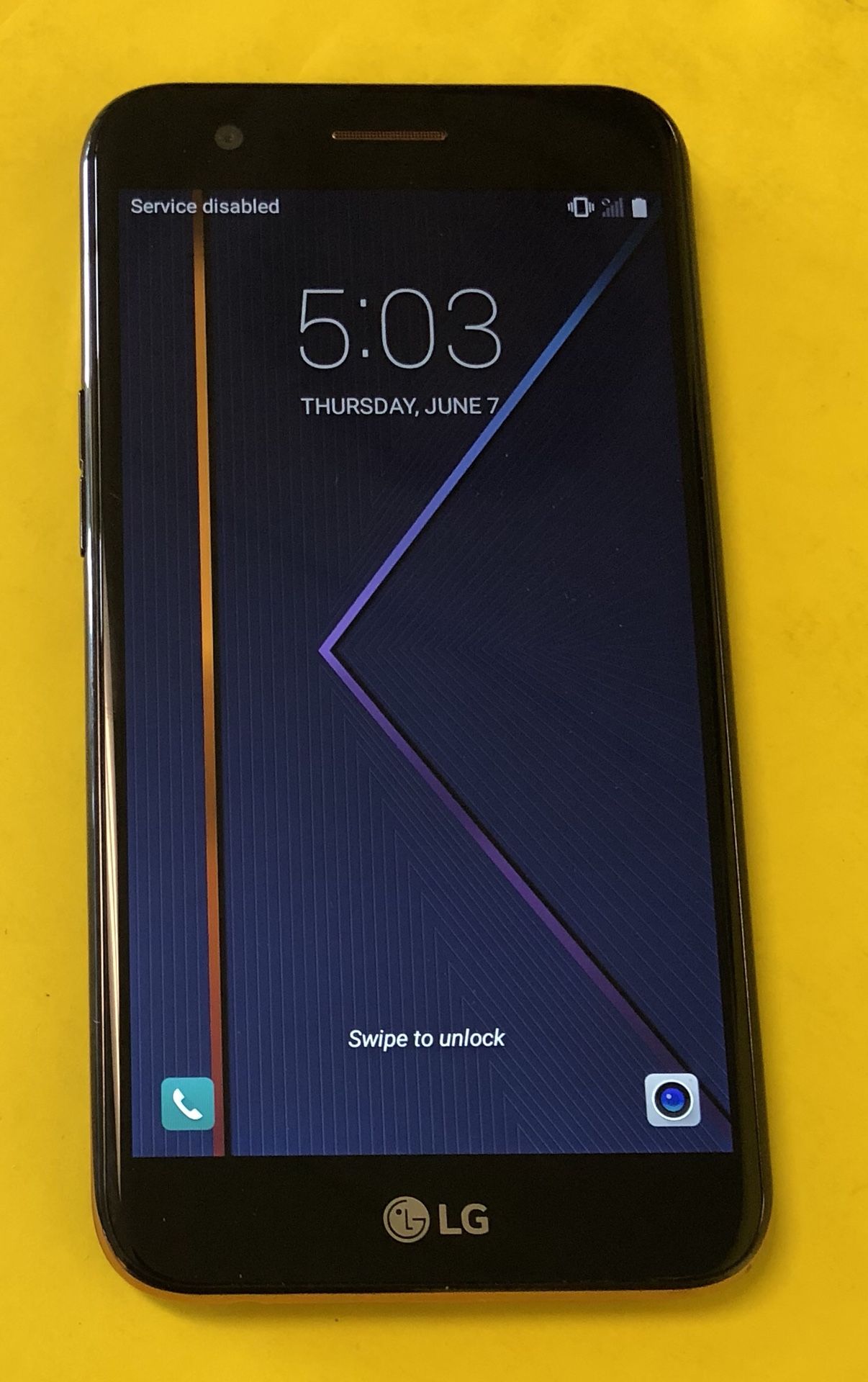 METRO PCS LG K20 PLUS 32GB LGMP260 Smartphone - BLACK BRONZE - GOOD CONDITION