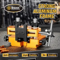 Sight Pusher, Sight Pusher Tool with Rotatable Sights Prong for Front and Rear Sights, High Precision, Strong 6065 Aluminum Frame, Sight Adjustment Re