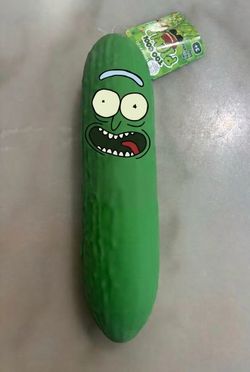 Squishy Rick and Morty Pickle Squishy Toy