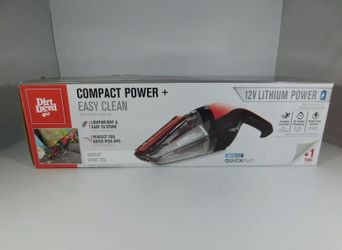 Dirt Devil Quick Flip 8V Handheld Vacuum Cleaner Lithium Cordless BD30010