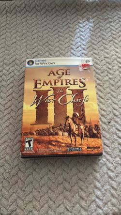 Age of empires the war chiefs sealed and in great condition