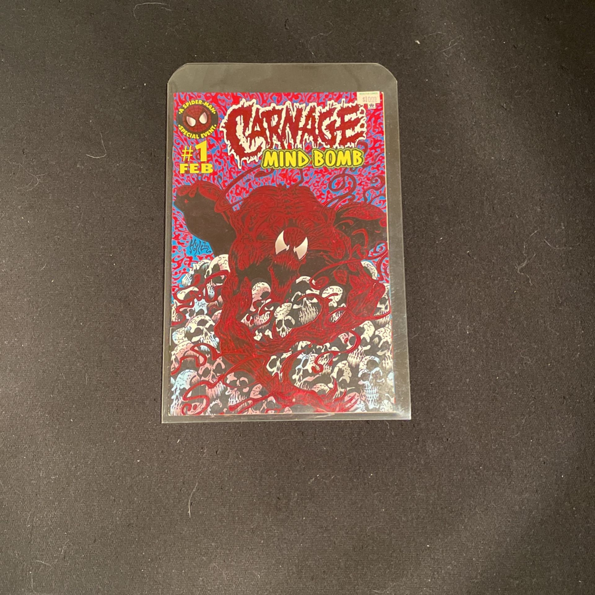 Marvel/ Marvel Comics/ Carnage/ Mind Bomb/ Issue 1/ Chrome Cover