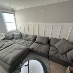 Restoration hardware Cloud Luxe Couch (ONLY TWO PIECES)