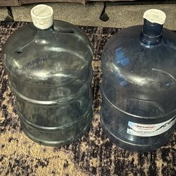 Two 5-Gallon Water Jugs ($10 Each)