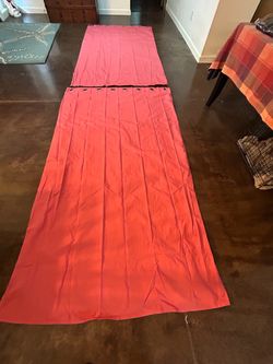 Ikea oversized and very bright curtains