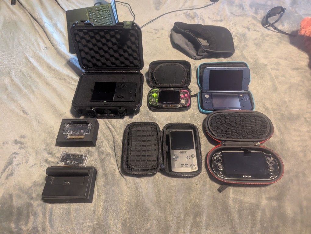 Handheld consoles and games