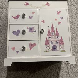 Girls Princess Musical Jewelry Box
