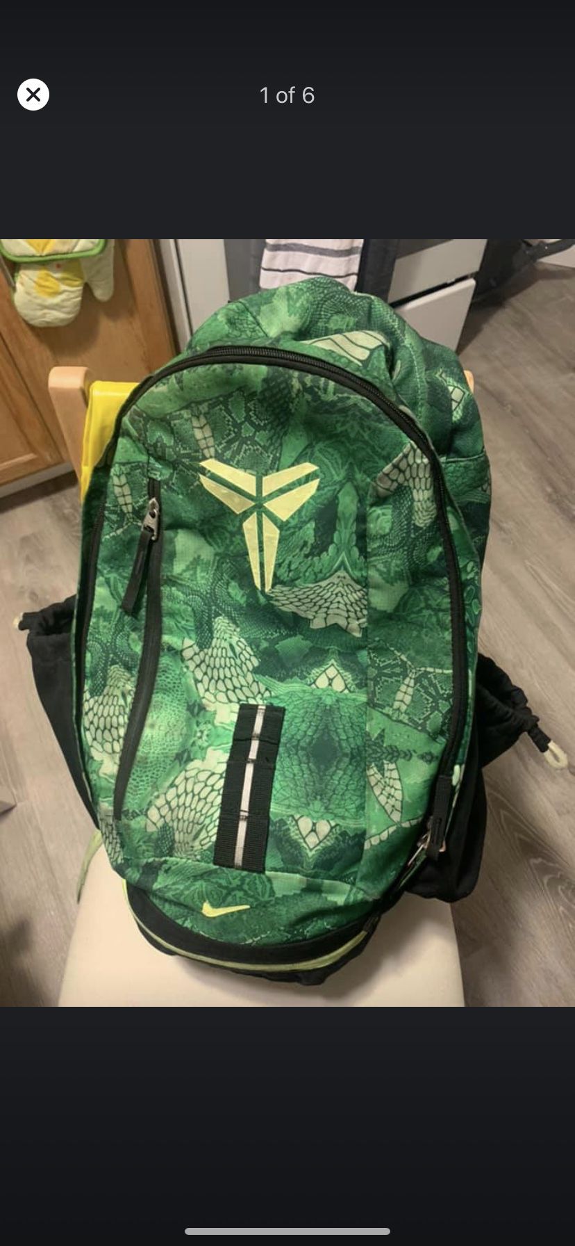 Kobe backpack used