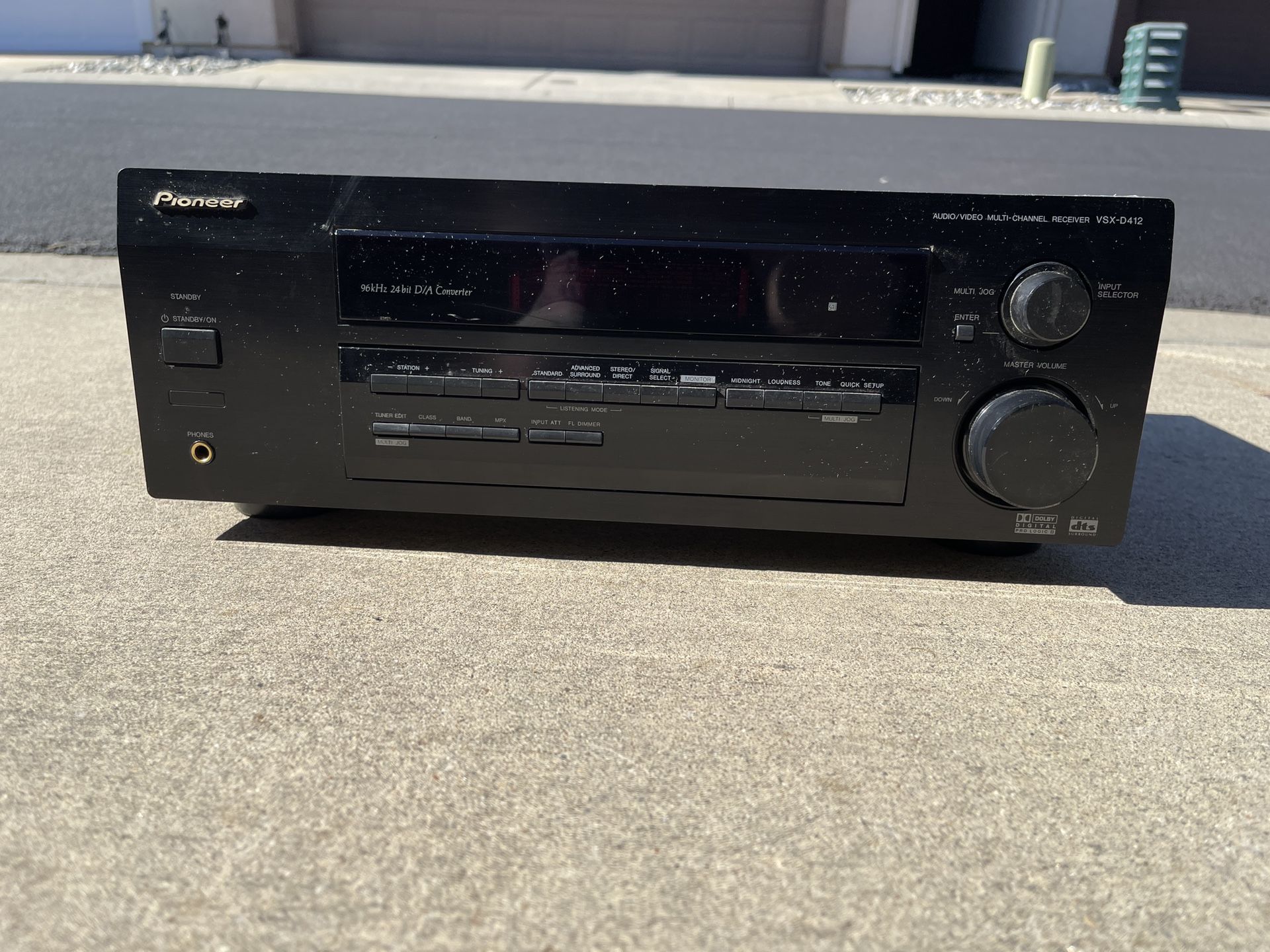 Pioneer VSX-D412-K Audio Video AV Multi-Channel Receiver