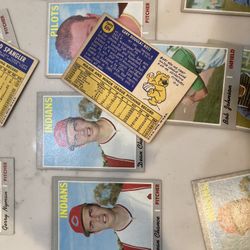 Vintage Topps Baseball Cards. Year1951 To 1980 . In Great Condition 
