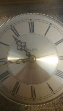 Bulova clock