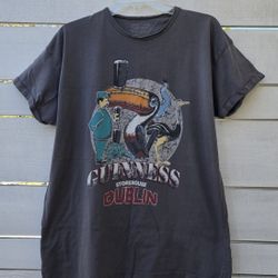 Guinness Storehouse Dublin Gray T-Shirt Men's XL The Vintage Collection Toucan