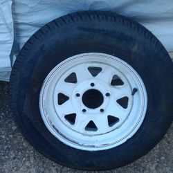 1 ) T175/80D13 Trailer Tire 