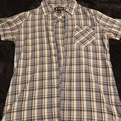 Ambiguous Plaid Button Up Shirt