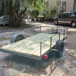 5'×10' Flat Trailer
