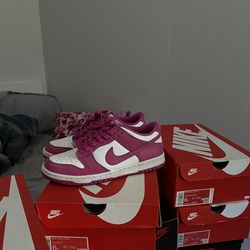 Fuchsia Pink Dunks