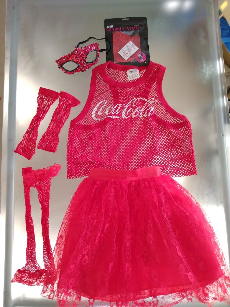 Red Coca-Cola Costume