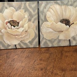 Oil Painting Flower Picture on Canvas