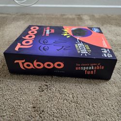 Taboo Game With Electronic Buzzer New In Box