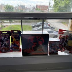 ✨ Pokémon TCG Bundle – Destined Rivals Elite Trainer Box + Boosters + 32 Cards ✨