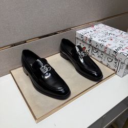 Dolce Gabbana Men’s Leather Shoes With Box 2026 New 
