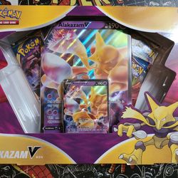 Pokemon ALAKAZAM V BOX