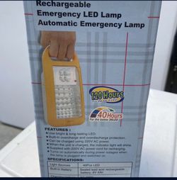 Rechargeable Emergency LED LAMP