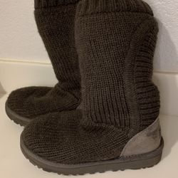 Ugg Capra Wool Knot Boots. Size 5