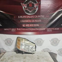 06 07 08 NISSAN TITIAN 04 05 06 07 NISSAN ARMADA HEADLIGHT PASSENGER SIDE HL1501
