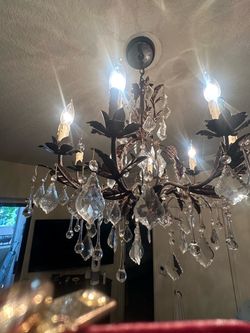Crystal ceiling Light